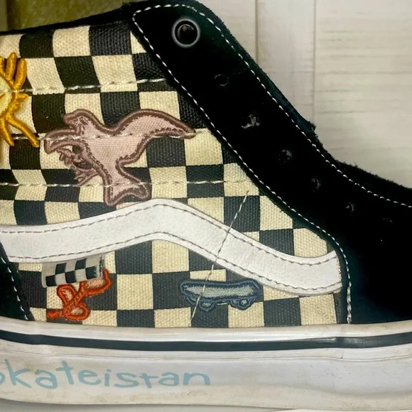 Vans x Skateistan SK8-HI limited edition Men’s size 6.5 - Picture 4 of 12